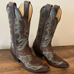 Justin Boots Women’s Chocolate America Western Boots